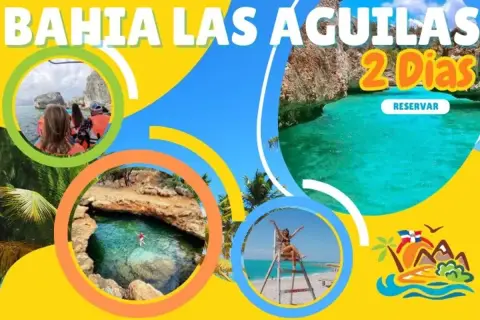 Bahía de las Águilas en 2 días desde Santo Domingo