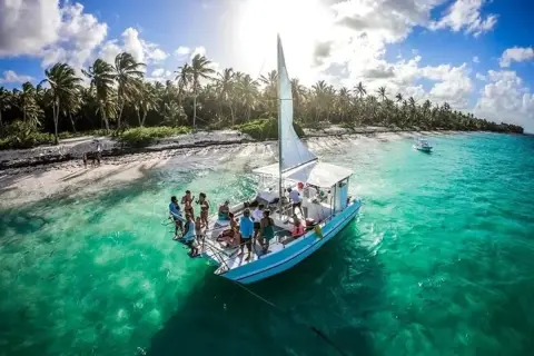 Isla Catalina desde Santo Domingo