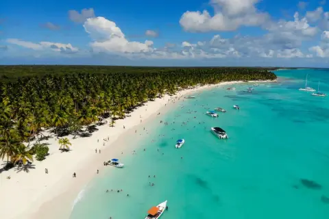 Isla Catalina desde Santo Domingo