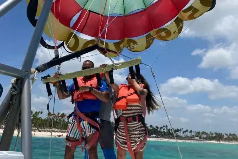 Parasailing in Punta Cana