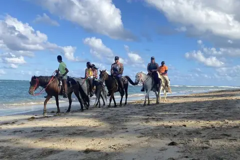 Paseo a caballo en Punta Cana