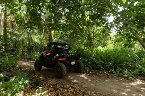 ATV y buggies en Samaná con Playa Rincón