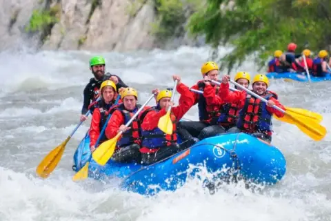 Rafting en el río Yaque del Norte desde Jarabacoa