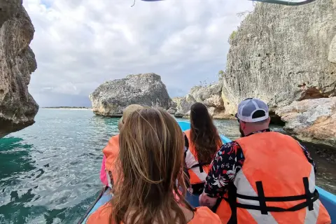 Bahía de las Águilas desde Punta Cana