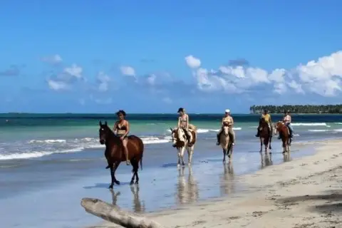 Paseo a caballo en Samaná desde Las Terrenas