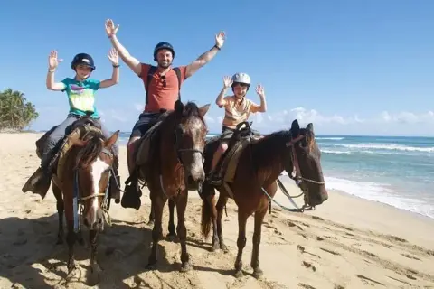 Paseo a caballo en Samaná desde Las Terrenas