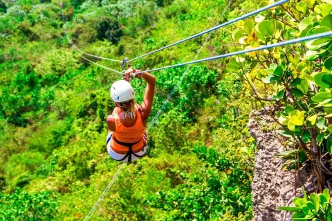 Samaná Zipline Adventure from Las Terrenas