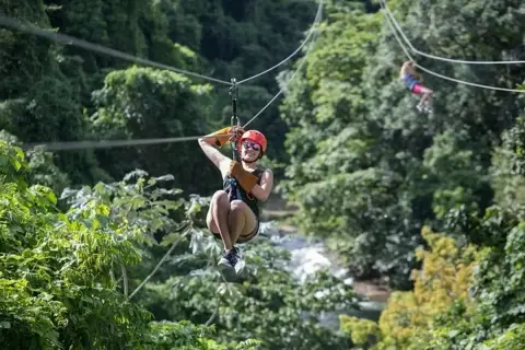 Tirolinas en Samaná desde Las Terrenas