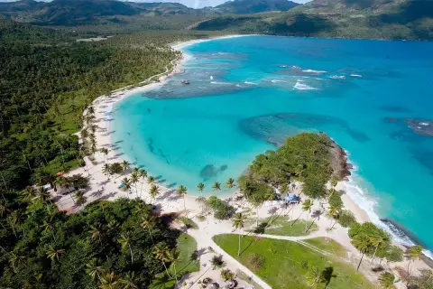 Playa Frontón and Playa Rincón from Las Terrenas