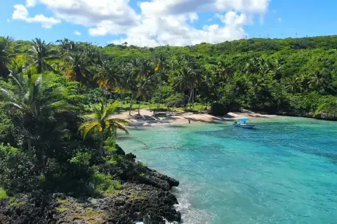 Playa Frontón and Playa Rincón from Las Terrenas