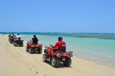 ATV extremo por la playa desde Puerto Plata
