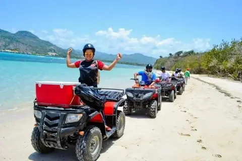 ATV extremo por la playa desde Puerto Plata