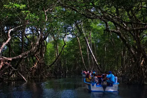 Gri Grí Lagoon from Puerto Plata