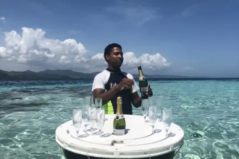 Cayo Arena VIP en catamarán desde Puerto Plata