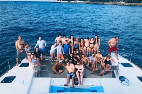 Catamarán con snorkel desde Puerto Plata