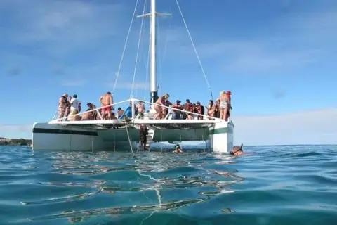Catamarán con snorkel desde Puerto Plata