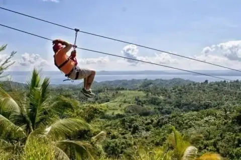 Tyrolienne depuis Puerto Plata