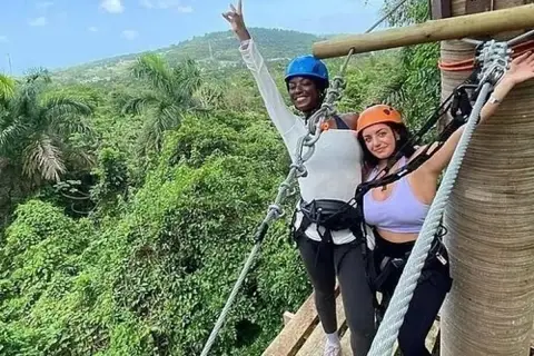 Tyrolienne depuis Puerto Plata