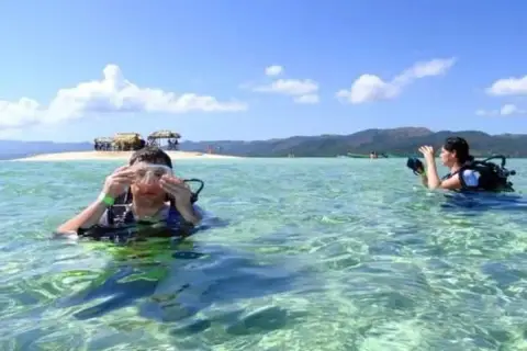 Cayo Arena desde Santo Domingo