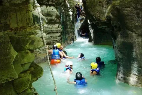 27 Charcos de Damajagua Waterfalls from Santo Domingo
