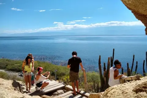 Lago Enriquillo desde Santo Domingo