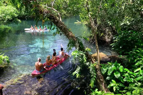 Dudú Lagoon from Santo Domingo