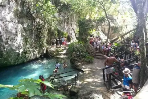 Dudú Lagoon from Santo Domingo